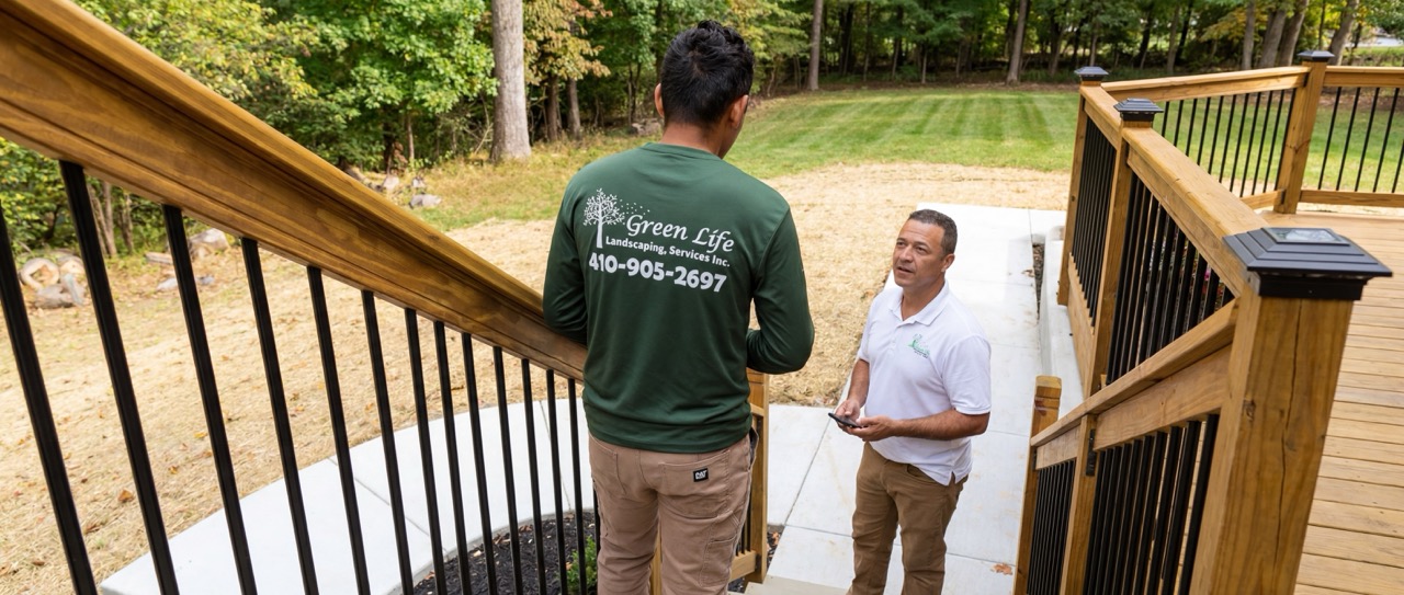 Patio installation by Green Life Landscaping in Burtonsville, MD