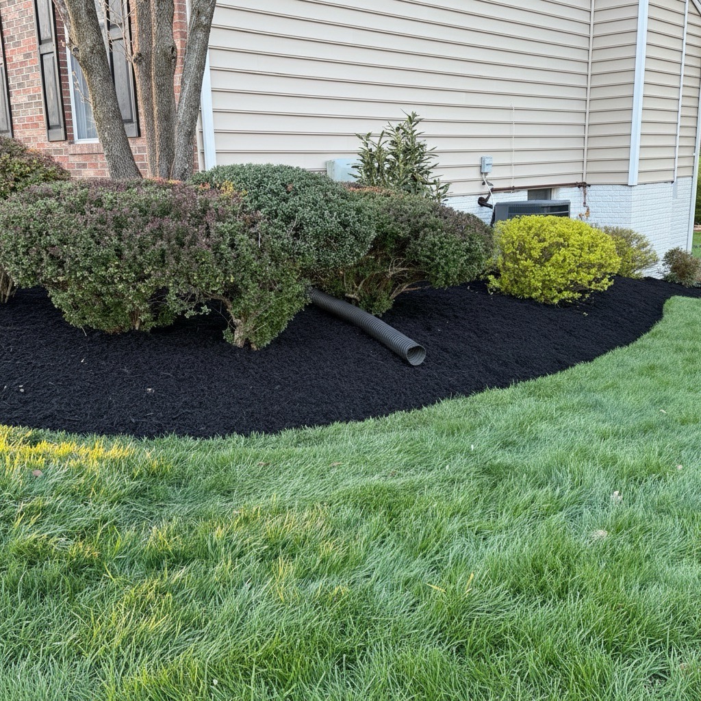 Landscape installation by Green Life Landscaping in Maryland